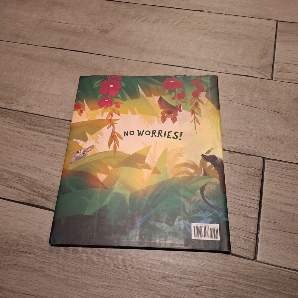 🍦 Disney Lion King Hakuna Matata Hardcover Book🐯 - Picture 2 of 2
